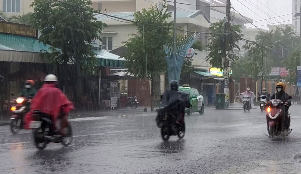 Từ đêm nay (25/11), Quảng Ngãi có mưa to trên diện rộng
