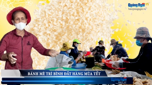 Video: Bánh mè Trì Bình đắt hàng mùa Tết