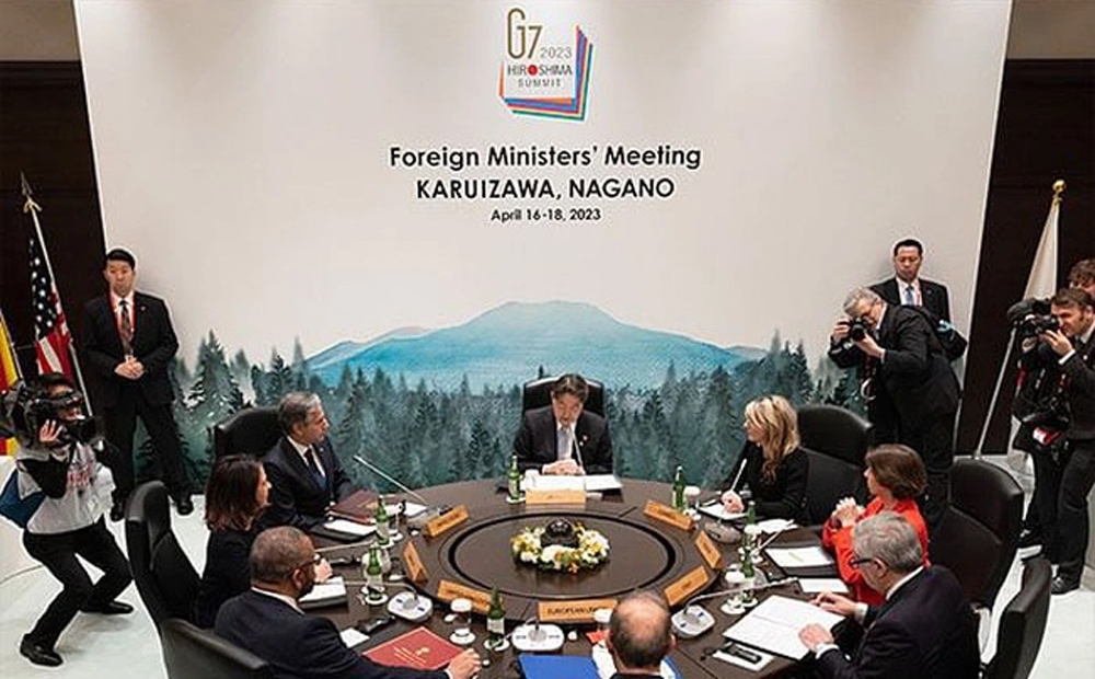 Hội nghị Ngoại trưởng G7 ra Tuyên bố chung, nêu quan điểm về nhiều vấn đề nóng trên toàn cầu