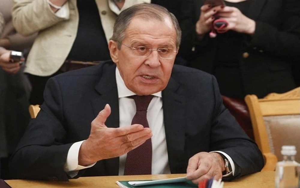 Ngoại trưởng Nga Sergei Lavrov. Ảnh:Reuters