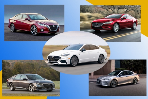 Những mẫu xe sedan hạng D nổi bật trên thị trường