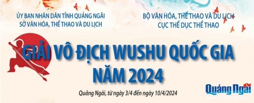 [Infographic].Giải vô địch wushu quốc gia năm 2024