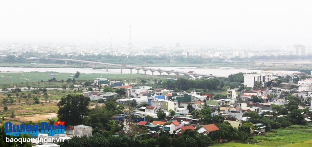 Cầu Trà Khúc 2 nối đường tránh Đông qua TP.Quảng Ngãi.