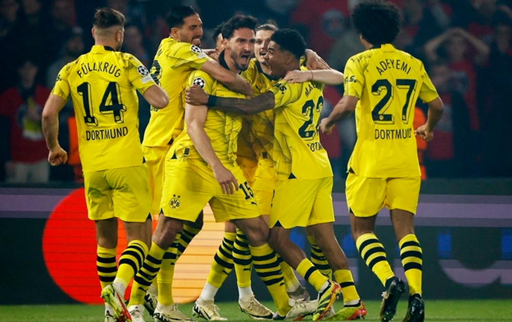 Loại "đại gia" PSG, Dortmund vào chung kết Champions League