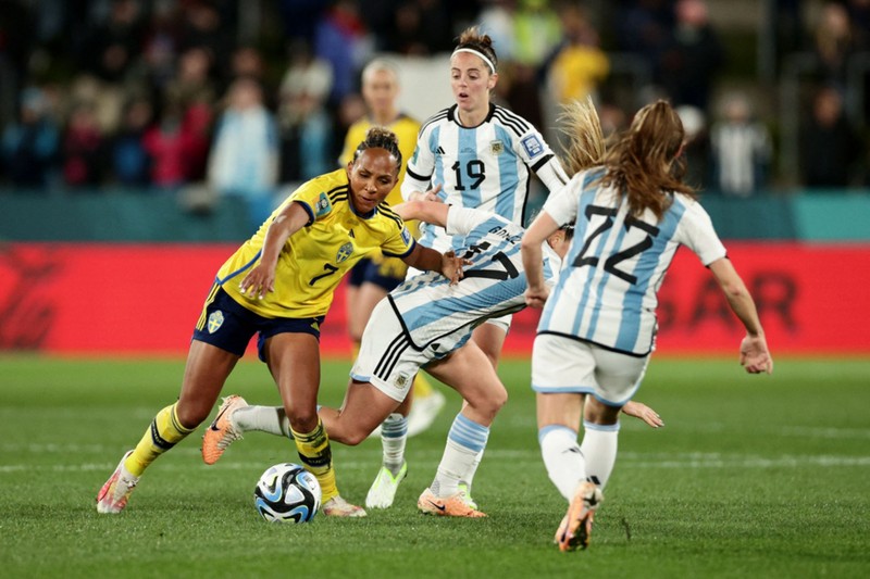 Đánh bại Argentina, Thụy Điển gặp Mỹ ở vòng knock-out World Cup nữ