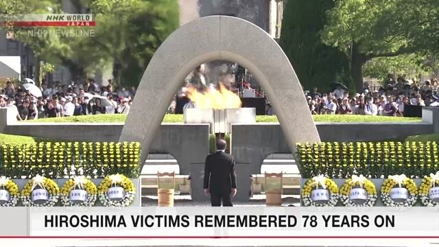 Tưởng niệm 78 năm ngày Mỹ ném bom nguyên tử xuống Hiroshima