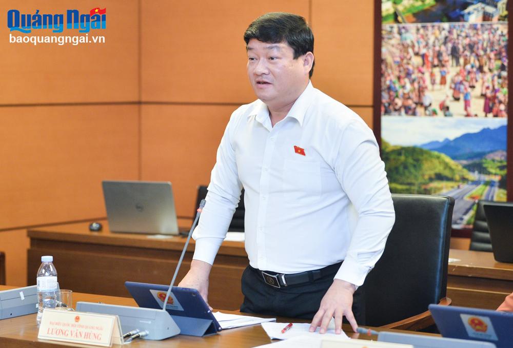 Đoàn ĐBQH tỉnh Quảng Ngãi góp ý về dự án Luật Tổ chức Tòa án nhân dân
