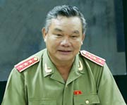 Thượng tướng Nguyễn Khánh Toàn, Thứ trưởng Thường trực Bộ Công an. Ảnh: M.T.