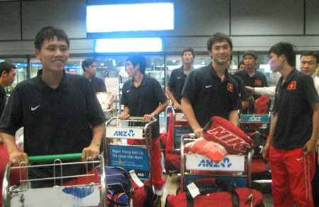 ĐT U19 Việt Nam kết thúc thành công hành trình tại vòng loại U19 châu Á 2010 - Ảnh: VFF