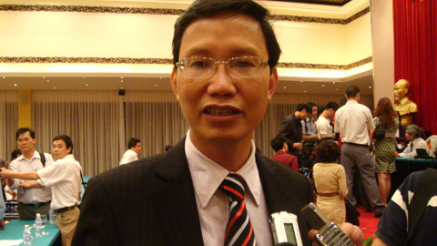 Thứ trưởng Nguyễn Đình Toàn: Phải giữ cây xanh và mặt nước". Ảnh: LN 