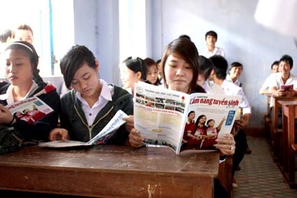 Cẩm nang tuyển sinh năm 2011 giúp các em học sinh lớp 12 ở Lý Sơn có thêm thông tin liên quan để lựa chọn ngành nghề phù hợp.