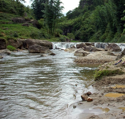 Vị trí suối Cát, xã San Sả Hồ (huyện Sa Pa) dừng triển khai dự án thuỷ điện
