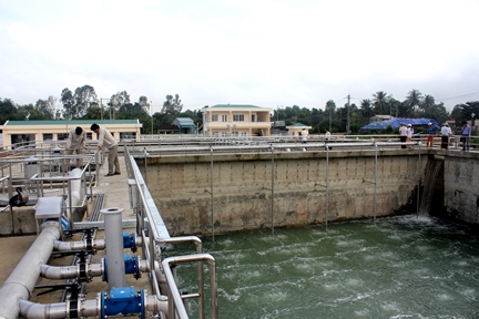 Hệ thống xử lý nước thải KCN Quảng Phú