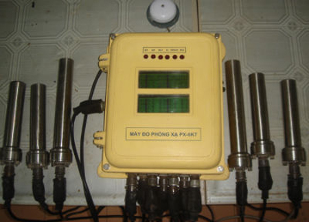 Máy đo phóng xạ PX-6KT.