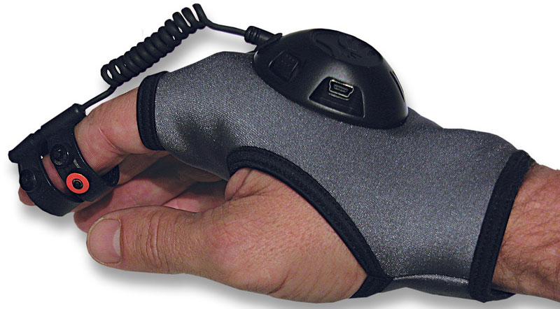 Găng tay thay thế chuột máy tính. (Nguồn: Physorg)