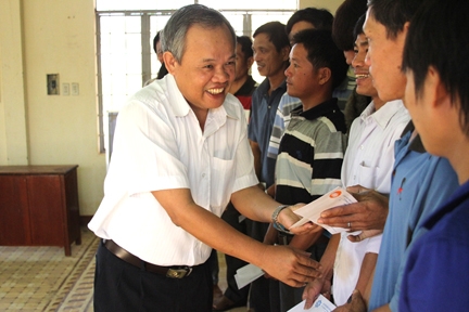 Ông Trương Ngọc Nhi- Phó Chủ tịch Hội đồng Quản lý “Quỹ hỗ trợ ngư dân
