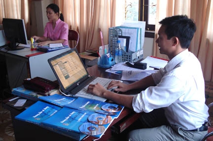 thời gian qua, Quảng Ngãi đã triển khai sử dụng phần mềm Quản lý văn bản và điều hành tác nghiệp (eOffice) tại một số đơn vị trong tỉnh. 