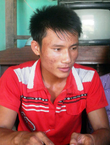 Ngô Văn Thuận đã đạp xe 300 km từ Nghệ An ra Hà Nội thi đại học với 30.000 đồng trong túi. Ảnh: Đức Chung.