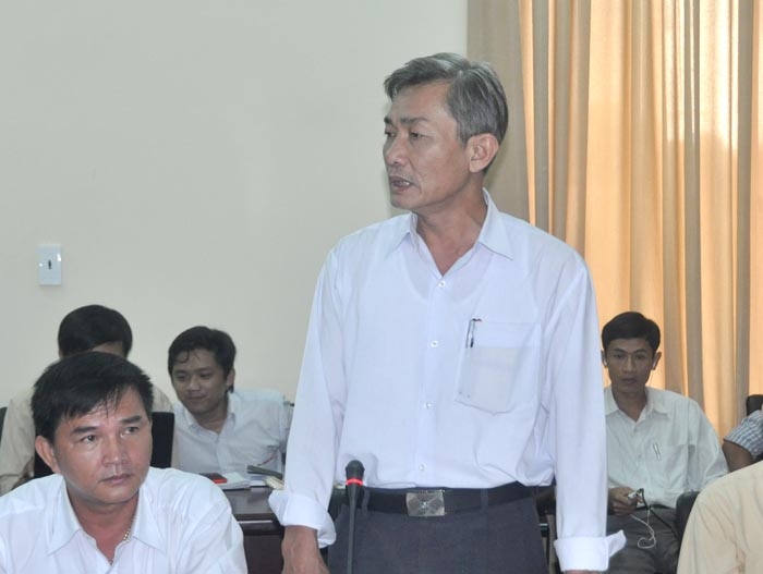 Ông Dương Văn Tô-Giám đốc Sở NN&PTNT.