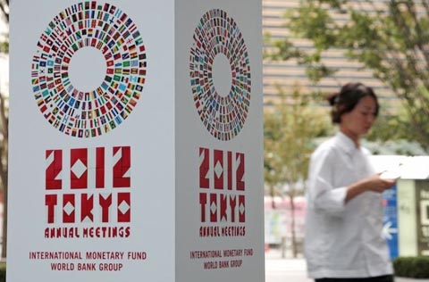 Báo cáo của IMF được đưa ra trước thềm cuộc họp hằng năm giữa IMF và World Bank, bắt đầu từ hôm nay tại Tokyo. Ảnh: WB