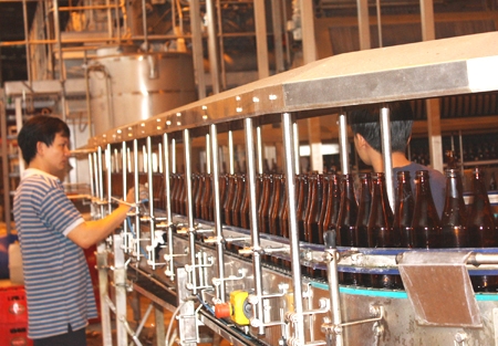 Sản phẩm bia có sự tăng trưởng cao nhất trong 10 tháng năm 2012.     