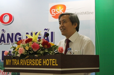 Đồng chí Lê Quang Thích- Phó Chủ tịch UBND tỉnh phát biểu tại hội thảo