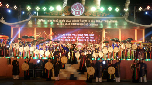  "Về miền quan họ" là điểm nhấn của Tuần lễ Du lịch Văn hóa Bắc Ninh 2013.