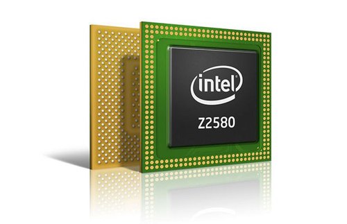 Chip Intel Atom Z2580 có tốc độ xử lý cao nhất trong ba model mới. Ảnh: Engadget.