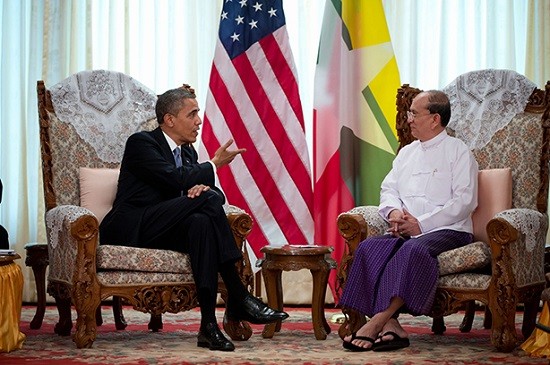 Tổng thống Obama đến thăm Myanmar hồi tháng 11-2012