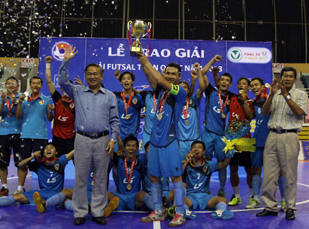   Thái Sơn Nam vô địch futsal Việt Nam 2013