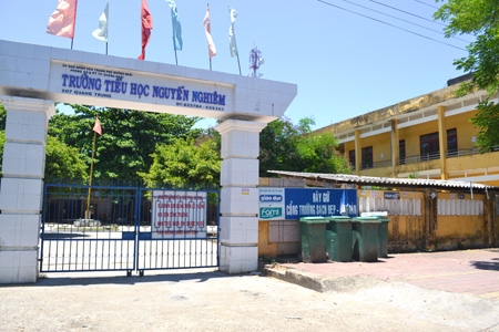 Trường Tiểu học Nguyễn Nghiêm sẽ được chuyển về trụ sở 258 Trương Quang Trọng