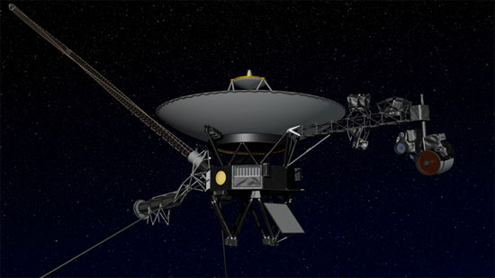 Hình vẽ minh họa tàu Voyager 1 của NASA - (Ảnh: NASA.gov)