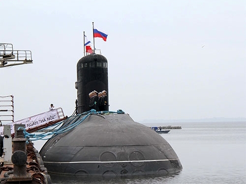 Tàu ngầm "Hà Nội" đã hoàn tất các cuộc thử nghiệm, đang sẵn sàng lên đường về Việt Nam - Ảnh: QĐND