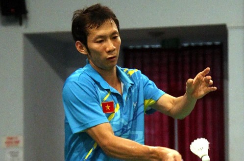 Tiến Minh sẽ gặp tay vợt hạng 788 thế giới Calvin Lin (Mỹ) ở vòng 2. Ảnh: Tấn Phúc