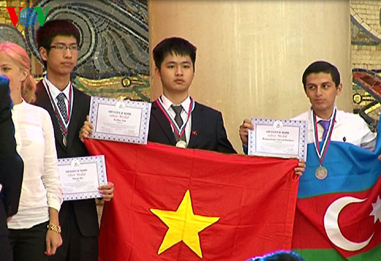 Học sinh VN giành Huy chương Bạc tại Olympic Hoá học quốc tế lần thứ 45