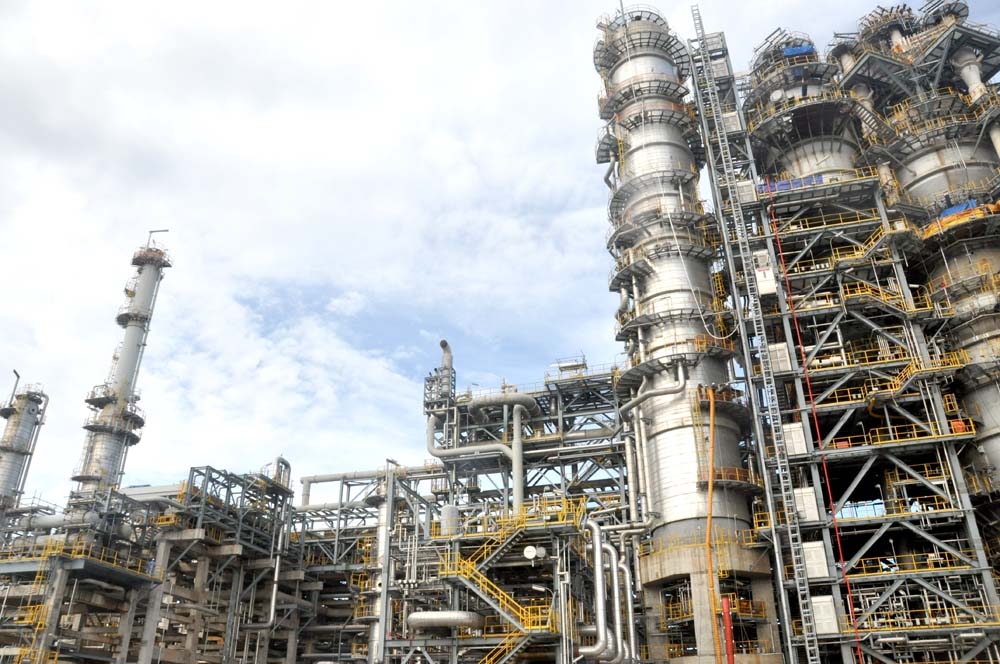 Nhà máy lọc dầu Dung Quất là công trình trọng điểm quốc gia vì vậy công tác đảm bảo an ninh, toàn toàn tuyệt đối