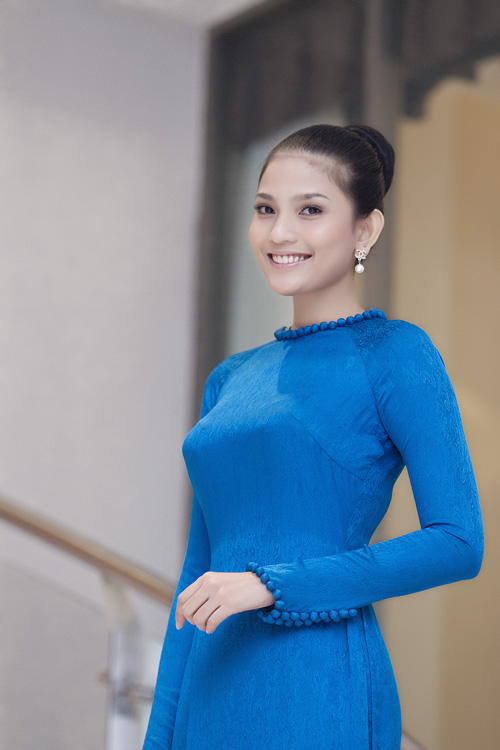 Vẻ đẹp của Trương Thị May được đánh giá hợp nhãn với các cuộc thi quốc tế