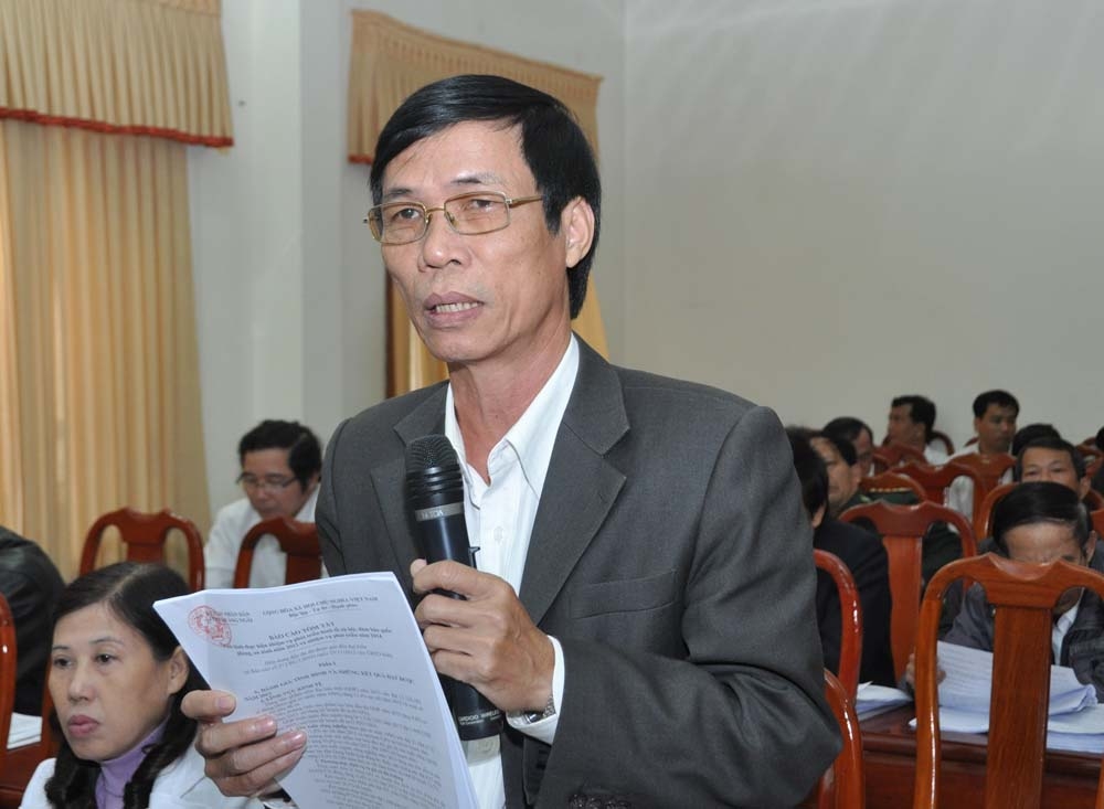 Đại biểu Nguyễn Minh Tuấn.