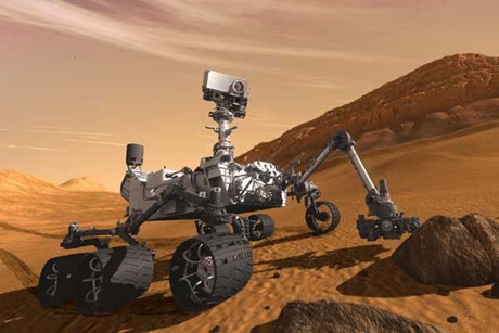 Robot Curiosity được đưa lên sao Hỏa từ tháng 8/2012.
