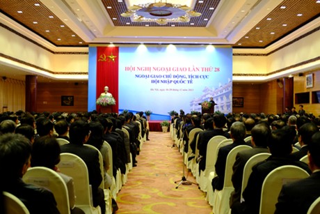 Hội nghị Ngoại giao lần thứ 28 diễn ra từ 16-20/12. Ảnh: VGP/Quang Hiếu