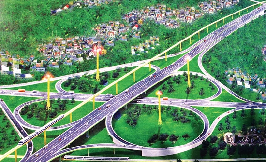 Phối cảnh đường cao tốc Đà Nẵng - Quảng Ngãi