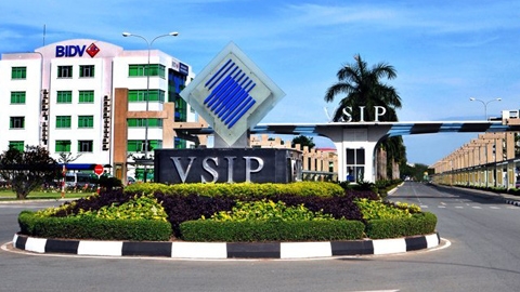 Dự án Khu Liên hợp Công nghiệp Đô thị và Dịch vụ - VSIP Quảng Ngãi ̣̣(Ảnh: SGtimes)