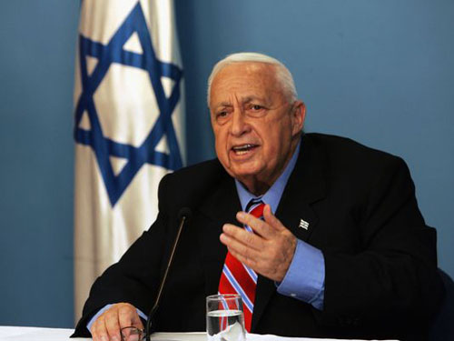 Ông Ariel Sharon - Ảnh: AFP