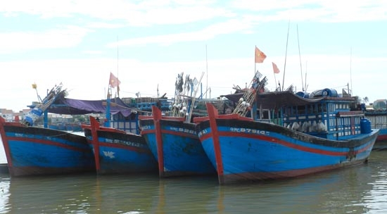 Nhờ Dự án Vlap, nhiều ngư dân xã Nghĩa An (Tư Nghĩa) có giấy chứng nhận quyền sử dụng đất để thế chấp vay tiền đóng tàu lớn ra khơi.