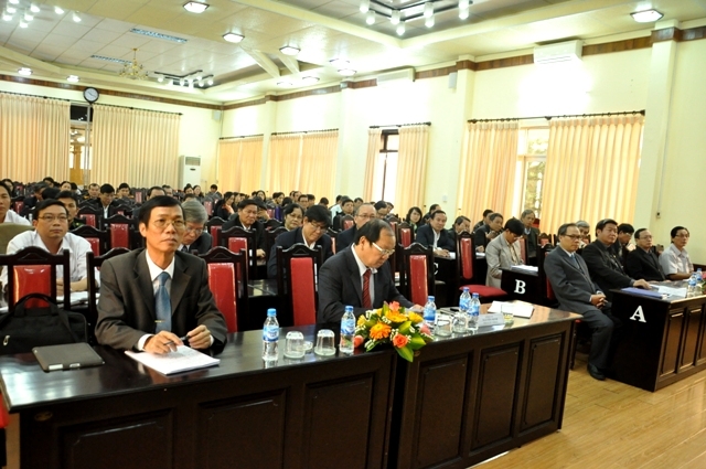 Các đại biểu tham dự buổi hội nghị