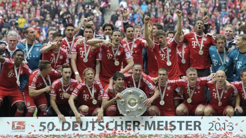  Bayern Munich sẽ sớm đăng quang sau 2 vòng đấu nữa ? ( Ảnh: Getty)