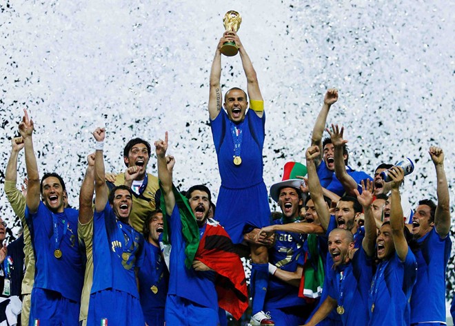 Ở World Cup 2006, BQTH có giá 2 triệu USD. Nhưng chỉ sau 8 năm, tiền BQTH đã tăng lên gấp 5 lần. Ảnh: FIFA