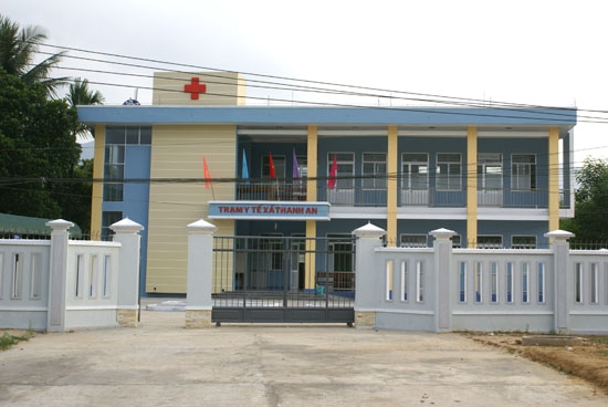 Trạm y tế xã Thanh An (Minh Long) đạt chuẩn được đầu tư từ nguồn vốn 30a.
