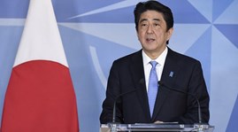 Thủ tướng Nhật Bản Shinzo Abe (ảnh: AFP)