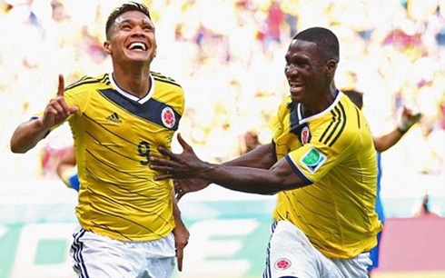   Colombia có trận đấu dễ dàng trước Hy Lạp (Ảnh: Getty)
